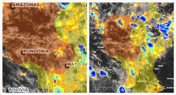 Com um novo quadro climático, a previsão indica que Rondônia enfrentará chuvas fortes e severas