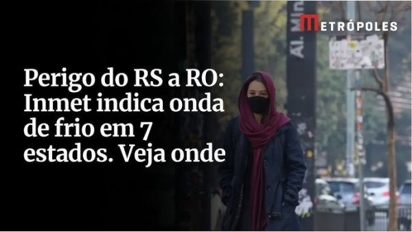 Notícias de Rondônia - Frente Fria em Rondônia e Mais Sete Estados