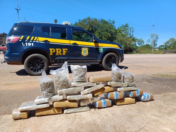 Apreensão de drogas em Porto Velho, pela PRF