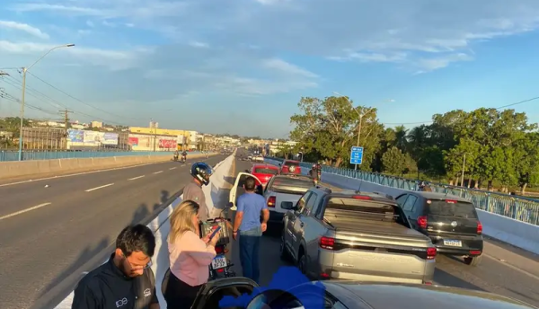 Ji-Paraná RO Acidentes na Ponte do Rio Machado Causa Pânico.