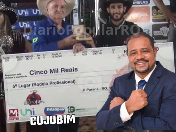 Vereador Haroldo Rodrigues destacou apoio ao Peão Tonyel