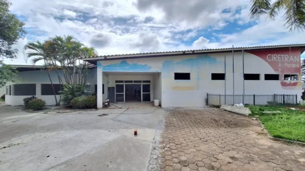Obra da Ciretran de Ji-Paraná avança e moderniza atendimento